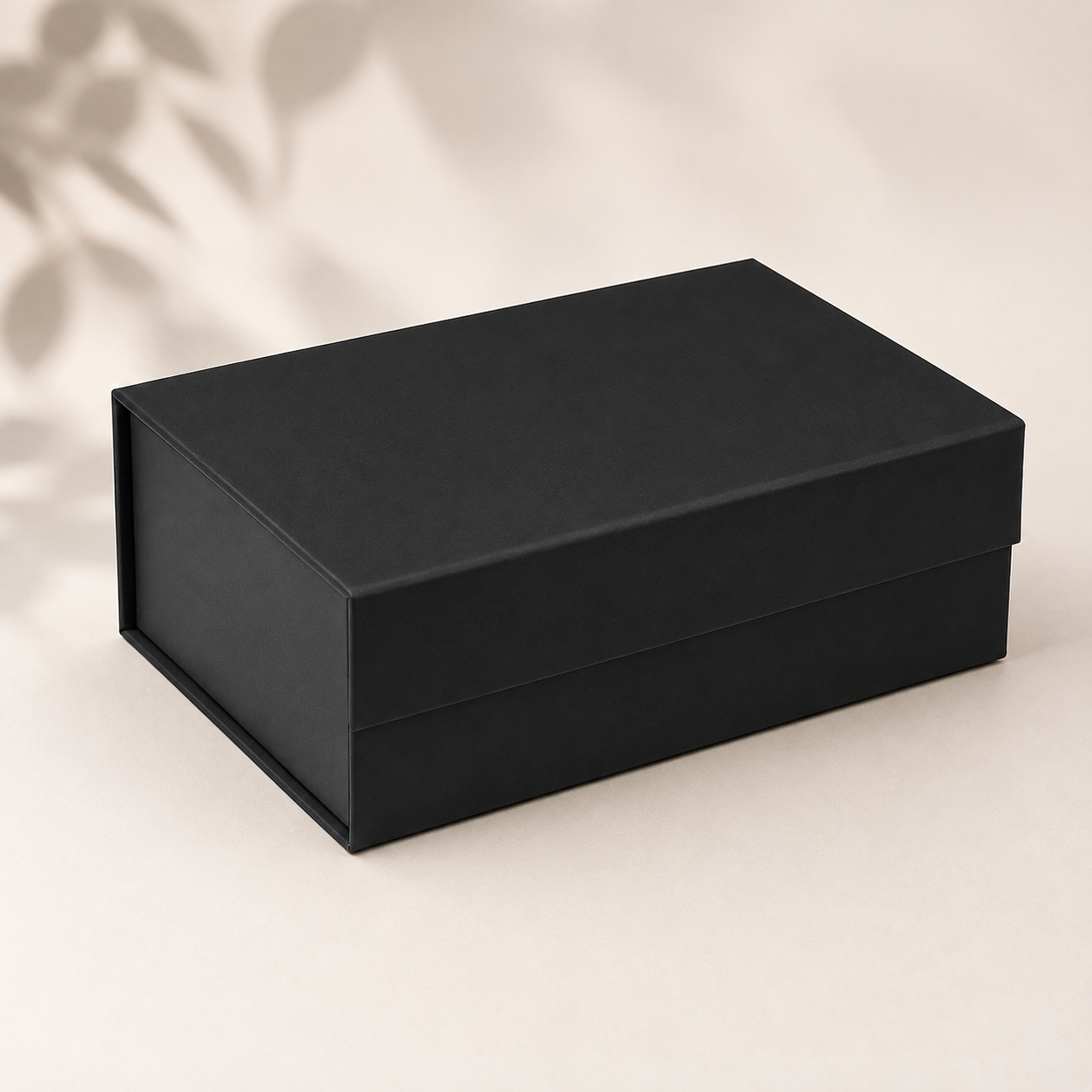 Black Magnet flap Box